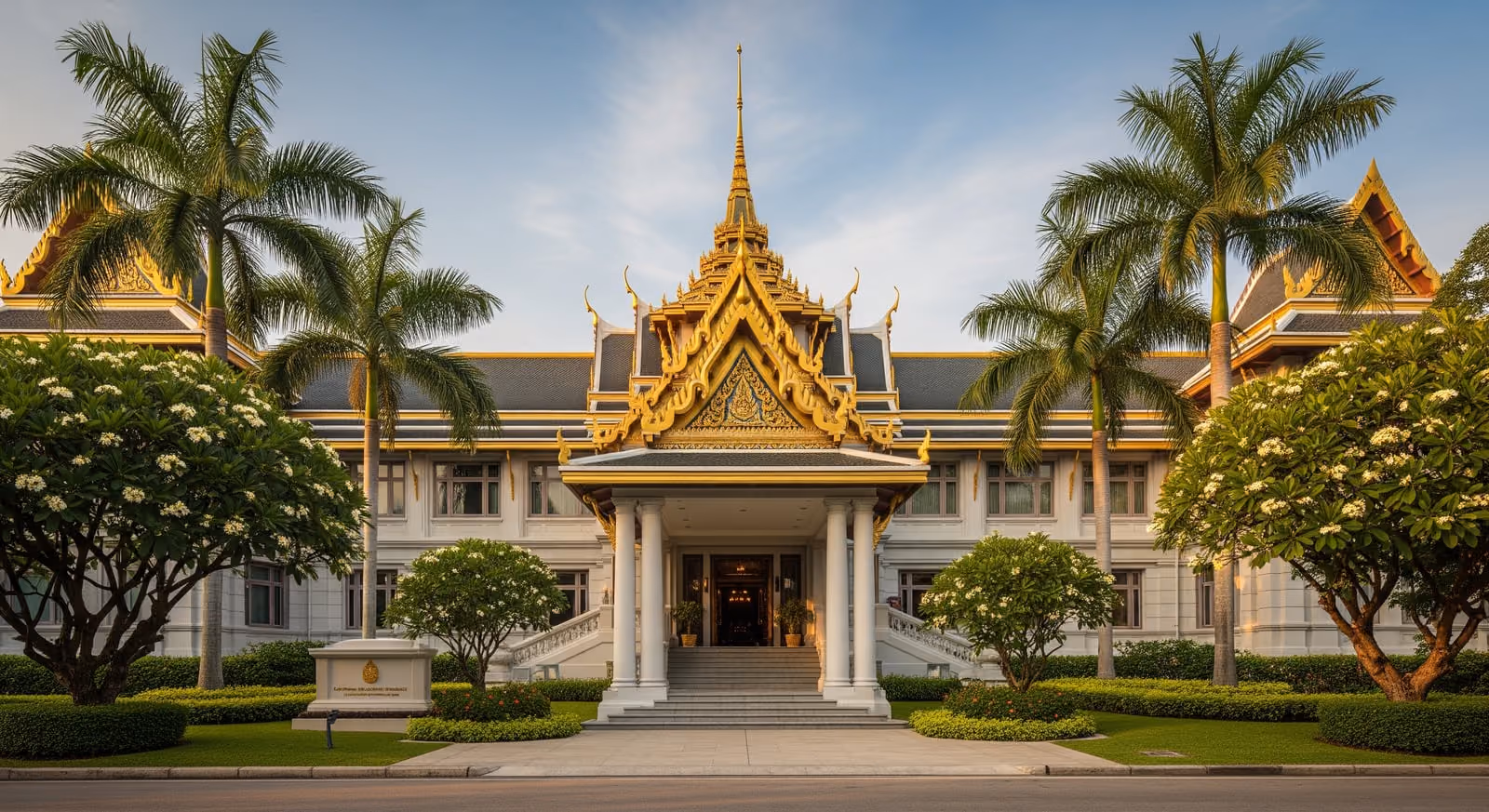 A Royal Thai embassy building — where you apply for the Destination Thailand Visa