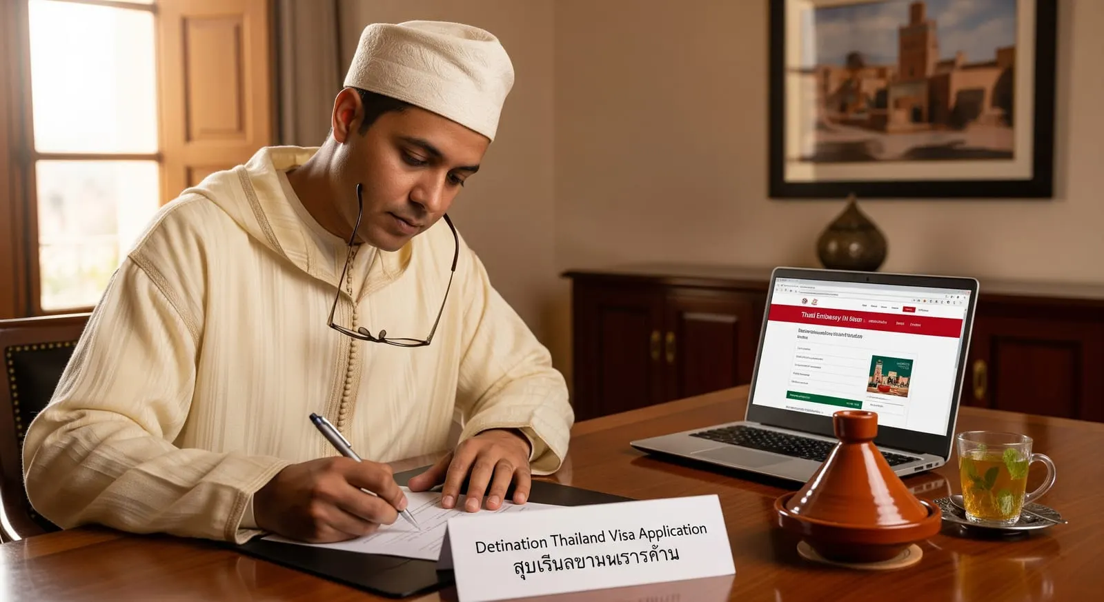 Rabat — solicitar la Destination Thailand Visa desde Marruecos